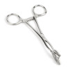 Mr. Steel Pince Cube Tong Forme en V 15cm